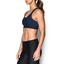 Under Armour Womens Armour Mid Sports Bra - Navy - thumbnail image 5