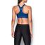 Under Armour Womens Armour Mid Printed Sports Bra - Blue - thumbnail image 4