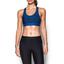 Under Armour Womens Armour Mid Printed Sports Bra - Blue - thumbnail image 3