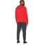 Under Armour Mens Tech Henley Popover Hoodie - Red - thumbnail image 4