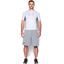 Under Armour Mens HeatGear Graphic Compression Top - White/Graphite - thumbnail image 4