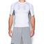 Under Armour Mens HeatGear Graphic Compression Top - White/Graphite - thumbnail image 6