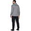 Under Armour Mens Tech Terry Hoodie - True Grey Heather - thumbnail image 4