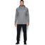 Under Armour Mens Tech Terry Hoodie - True Grey Heather - thumbnail image 3