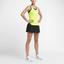 Nike Womens Flex Dry Slam Tank Top - Volt/Black