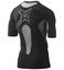 Adidas Mens Techfit Preparation Short Sleeve Top - Black - thumbnail image 2