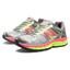 New Balance W860v4 Womens (B) Running Shoes - Silver/Pink/Lime - thumbnail image 2