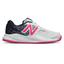 New Balance Womens 696v3 Tennis Shoes - White/Pink/Blue - thumbnail image 1