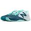 New Balance Womens 996v2 Tennis Shoes - Sea Blue (B) - thumbnail image 1