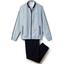 Lacoste Mens Colourblock Tracksuit - White/Navy - thumbnail image 1