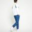 Lacoste Mens Sport Colourblock Tracksuit - White/Raffia-Matting/Lime - thumbnail image 4