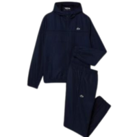 Lacoste Mens Sport Colour-Block Tracksuit - Navy Blue