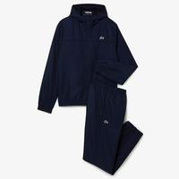 Lacoste Mens Sport Colour-Block Tracksuit - Navy Blue