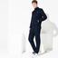 Lacoste Mens Colourblock Sweatsuit - Navy Blue/White - thumbnail image 4