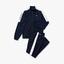 Lacoste Mens Sport Light Colourblock Tracksuit - Navy Blue/White - thumbnail image 1