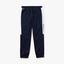 Lacoste Mens Sport Light Colourblock Tracksuit - Navy Blue/White - thumbnail image 3