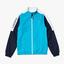Lacoste Mens Sport Light Colourblock Tracksuit - Turquoise/Navy Blue - thumbnail image 2