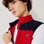 Lacoste Mens Sport Colourblock Tracksuit - Red/White/Navy - thumbnail image 5