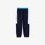 Lacoste Boys Sport Colourblock Tracksuit - Turquoise/Navy Blue - thumbnail image 5