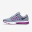 Nike Womens Air Zoom Vomero 11 Running Shoes - Grey - thumbnail image 3