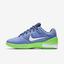 Nike Womens Zoom Cage 2 Tennis Shoes - Blue/White/Green - thumbnail image 3