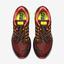 Nike Womens Air Zoom Structure 18 Running Shoes - Orange/Silver - thumbnail image 4