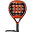 Wilson Carbon Force Smart Padel Racket - Black/Orange - thumbnail image 1