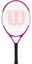 Wilson Ultra Pink 23 Inch Junior Tennis Racket (Aluminium) - thumbnail image 1