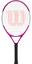 Wilson Ultra Pink 23 Inch Junior Tennis Racket (Aluminium) - thumbnail image 1