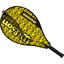 Wilson x Minions 25 Inch Junior Aluminium Tennis Racket - thumbnail image 5