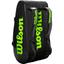 Wilson Super Tour 15 Racket Bag - Black/Green - thumbnail image 5
