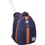 Wilson Roland Garros Youth Backpack - Navy/Clay - thumbnail image 2