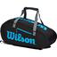 Wilson Ultra 9 Racket Bag - Black/Blue - thumbnail image 2