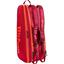 Wilson Tour 6 Racket Bag - Maroon/Orange - thumbnail image 3