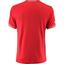Wilson Mens Solid Crew Tee - Red/White - thumbnail image 2
