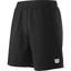 Wilson Mens Team 8 Inch Shorts - Black - thumbnail image 1
