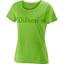 Wilson Womens Script Tech T-Shirt - Blade Green - thumbnail image 1