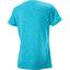 Wilson Womens Script Tech T-Shirt - Blue Atoll - thumbnail image 2