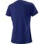 Wilson Womens Script Tech T-Shirt - Blue Depth/White - thumbnail image 2