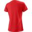 Wilson Womens Script Tech T-Shirt - Red/White - thumbnail image 2