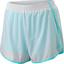 Wilson Womens Woven 3.5 Inch Shorts - White/Island Paradise - thumbnail image 1