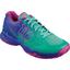 Wilson Womens Kaos Comp All Court Tennis Shoes - Aquagreen/Pink - thumbnail image 1
