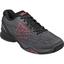 Wilson Mens Kaos Clay Court Tennis Shoes - Black/Red - thumbnail image 1