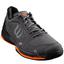 Wilson Mens Rush Pro 2.5 Tennis Shoes - Magnet/Black/Orange - thumbnail image 2