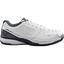 Wilson Mens Rush Competition Clay Tennis Shoes - White/Ebony - thumbnail image 1