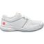 Wilson Womens Court Zone Tennis Shoes - White/Pearl Blue - thumbnail image 1
