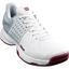 Wilson Womens Kaos Komp Tennis Shoes - White/Fig - thumbnail image 2