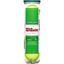 Wilson Starter Green Junior Tennis Balls (4 Ball Can)