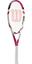 Wilson Six Two Tennis Racket - Pink/White - thumbnail image 2
