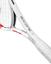 Wilson Six.One 95 Tennis Racket - White/Red - thumbnail image 4